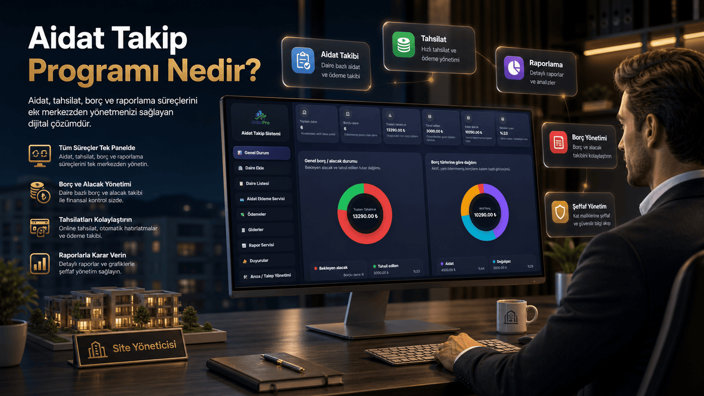 Aidat Takip Programı Nedir?
