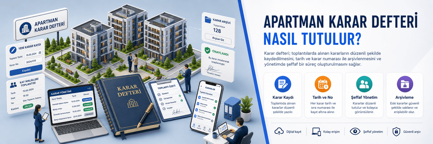 Apartman Karar Defteri Nasıl Tutulur?